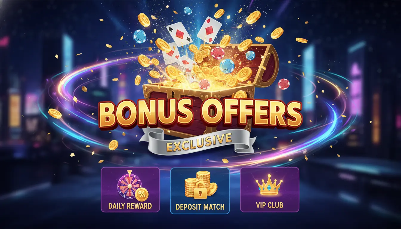 Glory casino bonus offers